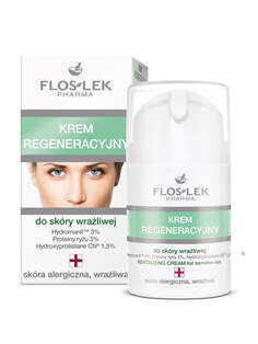 Floslek Восстанавливающий крем для чувствительной кожи 50мл