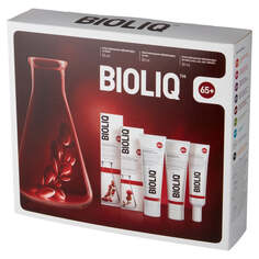 BIOLIQ 65+ набор дневной крем 50мл + ночной крем 50мл + крем для глаз, губ, шеи и декольте 30мл