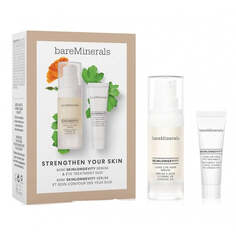 bareMinerals Укрепите свою кожу Mini Skinlongevity Serum &amp; Eye Treatment Duo set травяной крем для глаз 5г + травяная сыворотка для лица 15мл