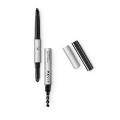 KIKO Milano Многофункциональный карандаш для бровей Eyebrow Multitasker 3в1 06 Черноволосый 0.4г