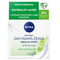 Nivea 24H Увлажняющий матирующий дневной крем для комбинированной и жирной кожи 50мл