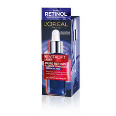 L&apos;Oreal Paris Revitalift Laser Pure Retinol ночная сыворотка против морщин 30мл L'Oreal