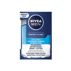 Nivea Men Protect &amp; Care лосьон после бритья 2в1 100мл
