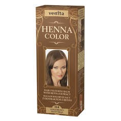 Venita Красящий бальзам Henna Color с экстрактом хны 114 Золотая бронза 75мл