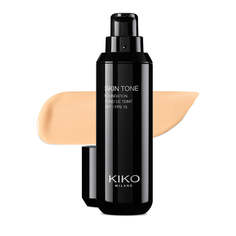 KIKO Milano Skin Tone Foundation осветляющая жидкая основа SPF 15 теплый бежевый 10 30 мл
