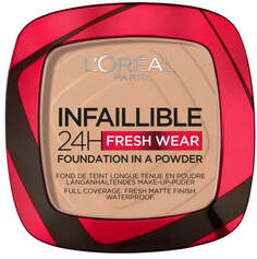 L&apos;Oreal Paris Infaillible 24H Fresh Wear Foundation In A Powder Матирующая тональная пудра 120 Ваниль 9г L'Oreal