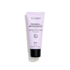 Gosh Primer+ 007 Hydramatt увлажняющая основа под макияж для комбинированной и жирной кожи SPF15 30мл Gosh!