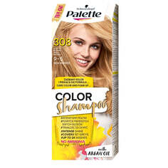 Palette Color Shampoo шампунь-краска для волос на 24 мытья головы 308 (9-5) Золотистый Блонд