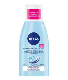 Nivea Pure Hyaluron очень нежное средство для снятия макияжа с глаз 125мл