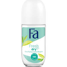 Fa Роликовый антиперспирант Fresh&amp;Dry Green Tea 48ч с ароматом зеленого чая 50мл