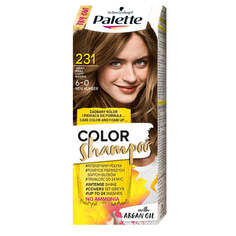 Palette Color Shampoo шампунь-краска для волос на 24 мытья 231 (6-0) Русый