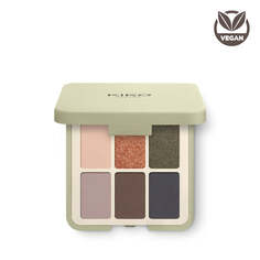 KIKO Milano Green Me Eyeshadow Palette - Edition 2020 палетка из 6 теней с разным финишем 103 Sophisticated Allure 4.2g