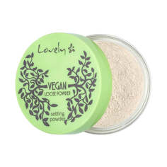 Lovely Прозрачная пудра для лица Vegan Loose Powder 7г