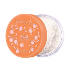 Lovely Peach Loose Powder прозрачная пудра для лица с нежным персиковым оттенком и ароматом 9г