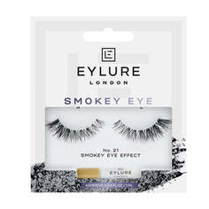 Eylure Накладные ресницы Smokey Eye Lashes с клеем No. 21