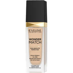 Eveline Cosmetics Роскошная тональная основа Wonder Match Foundation 10 Light Vanilla 30 мл