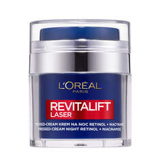 L&apos;Oreal Paris Revitalift Laser Pressed Cream ночной крем против морщин с ретинолом и ниацинамидом 50мл L'Oreal