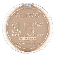 Catrice Матовая бронзирующая пудра Sun Glow 030 Medium Bronze 9,5 г