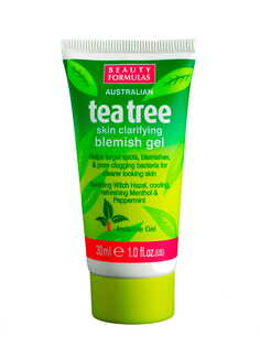 Beauty Formulas Tea Tree Skin Clarifying Blemish Gel Точечное средство от прыщей 30мл