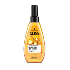 Gliss Thermo-Protect Blow-Dry Oil термозащитное масло для сухих и поврежденных волос 150мл