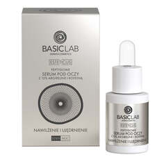 BasicLab Пептидная сыворотка для глаз Esteticus с 10% аргирелина и кофеином 15мл