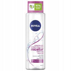 Nivea Мицеллярный укрепляющий шампунь для ломких волос и чувствительной кожи головы 400мл
