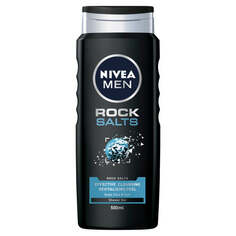 Nivea Гель для душа Men Rock Salts для лица, тела и волос 500мл