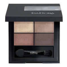 Isadora Четырехместные тени для век Eye Shadow Quartet 10 Boho Browns 4g