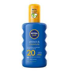 Nivea Солнцезащитный увлажняющий лосьон Sun Protect &amp; Moisture SPF20 200мл