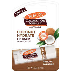 PALMER&apos;S Coconut Oil Formula Lip Balm SPF15 ухаживающий бальзам для губ с кокосовым маслом 4г Palmer's