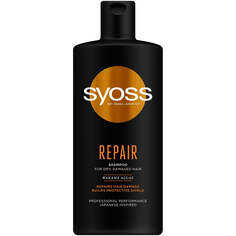 Syoss Шампунь Repair Shampoo для сухих и поврежденных волос 440мл