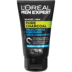 L&apos;Oreal Paris Скраб для лица Men Expert Pure Charcoal против черных точек 100мл L'Oreal