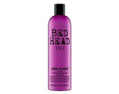 Tigi Шампунь Bed Head Dumb Blonde для химически обработанных волос, шампунь для светлых волос, 750 мл