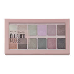 Maybelline Палетка теней для век The Blushed Nudes Palette 9,6 г