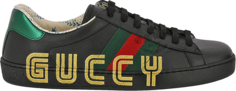 Кроссовки Gucci New Ace Guccy, черный