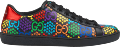 Кроссовки Gucci Wmns Ace GG Supreme Low Psychedelic - Black, черный