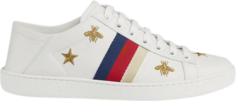 Кроссовки Gucci Wmns Ace Bees and Stars, белый