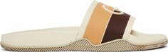 Сандалии Gucci Slide Interlocking G - Beige, бежевый