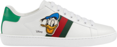 Кроссовки Disney x Gucci Wmns Ace Donald Duck Patch, белый