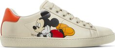 Кроссовки Disney x Gucci Wmns Ace Low Mickey Mouse - Ivory, кремовый