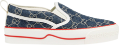 Кроссовки Gucci Wmns Tennis 1977 Slip-On Denim, синий