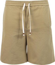 Шорты Gucci Lightweight Cotton Canvas Shorts Saturn