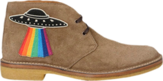 Ботинки Gucci Suede Desert Boot Space Ship, коричневый