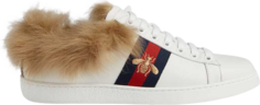 Кроссовки Wmns Gucci Ace Sneaker Wool, белый