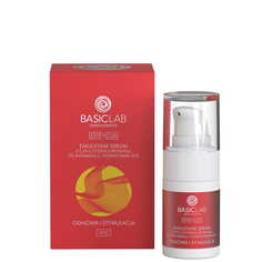 BasicLab Эмульсионная сыворотка Esteticus с 0,3% чистого ретинола, 3% витамина С и коэнзимом Q10 15мл