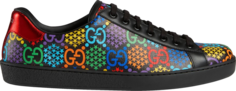 Кроссовки Gucci Ace GG Supreme Low Psychedelic - Black, черный