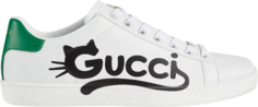 Кроссовки Gucci Wmns Ace Kitten Logo, белый
