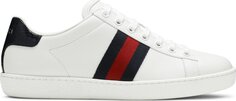 Кроссовки Gucci Wmns Ace White Blue Red, белый