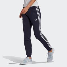 Женские узкие брюки-джоггеры с зауженными манжетами Adidas Essentials, синий