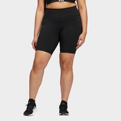 Женские велосипедные шорты Adidas Optime Training (большие размеры), черный